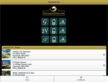 Tablet Screenshot of ogunquitinns.com